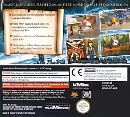 Image n° 2 - boxback : Percy Jackson & the Lightning Thief